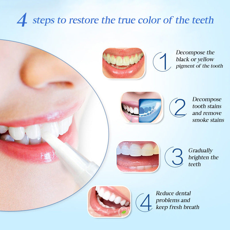 Stylo Blanchissant pour les Dents — Blanchiment Rapide & Éclat Naturel